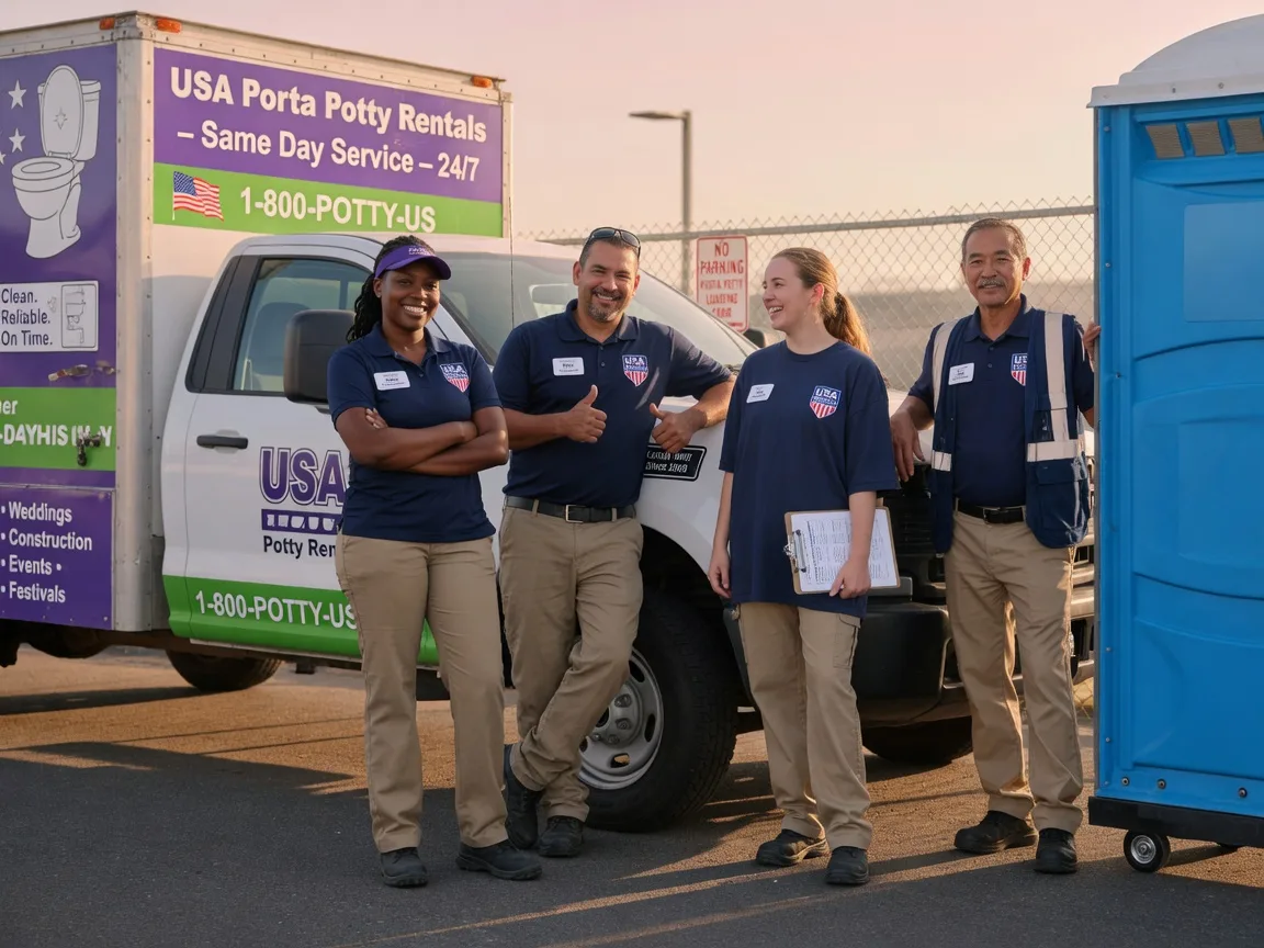 Porta Potty Rental company in Wheeling, WV